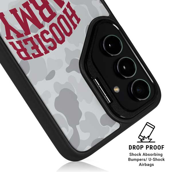 Indiana University Hoosier Army Galaxy S26 Plus Kickstand Case