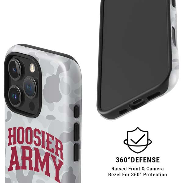 Indiana University Hoosier Army iPhone 16 Pro Magsafe Impact Case