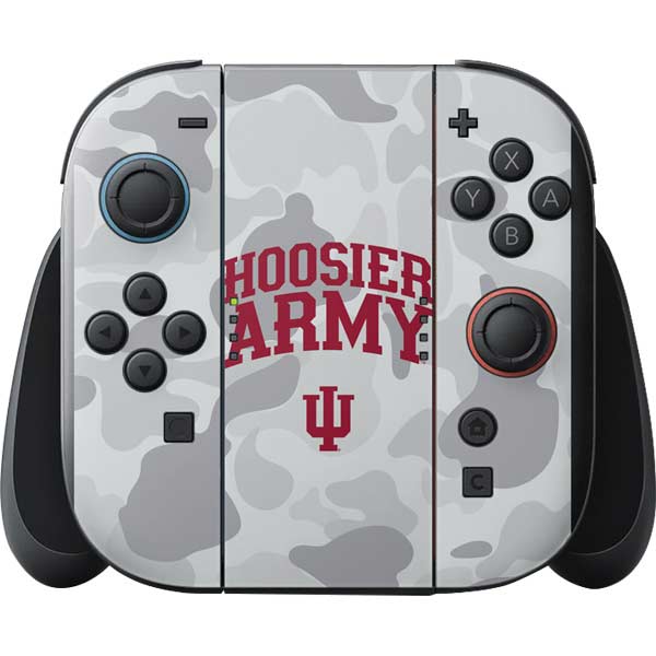 Indiana University Hoosier Army Nintendo Switch 2 (2025) with Joy-Con Skin