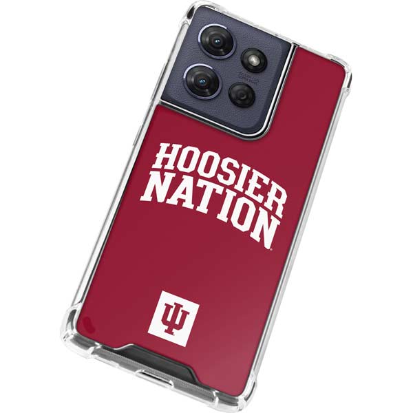 Indiana University Hoosier Nation Moto G Power 5G (2025) Clear Case