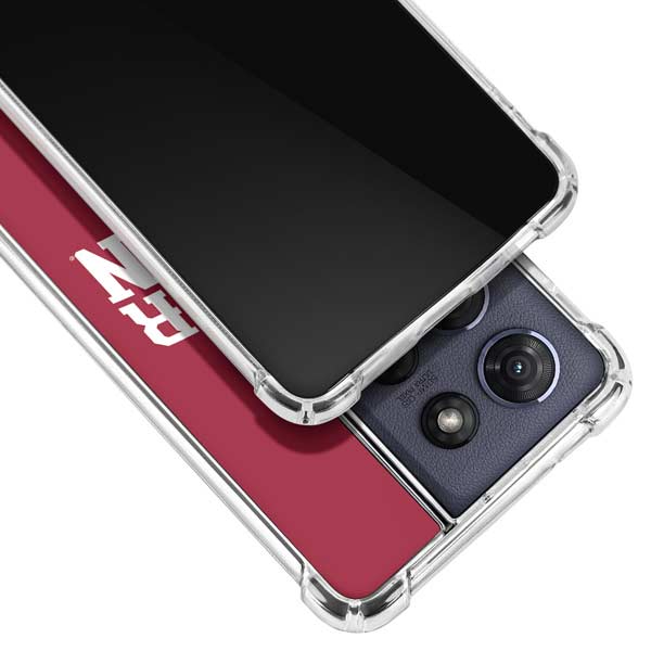Indiana University Hoosier Nation Moto G Power 5G (2025) Clear Case