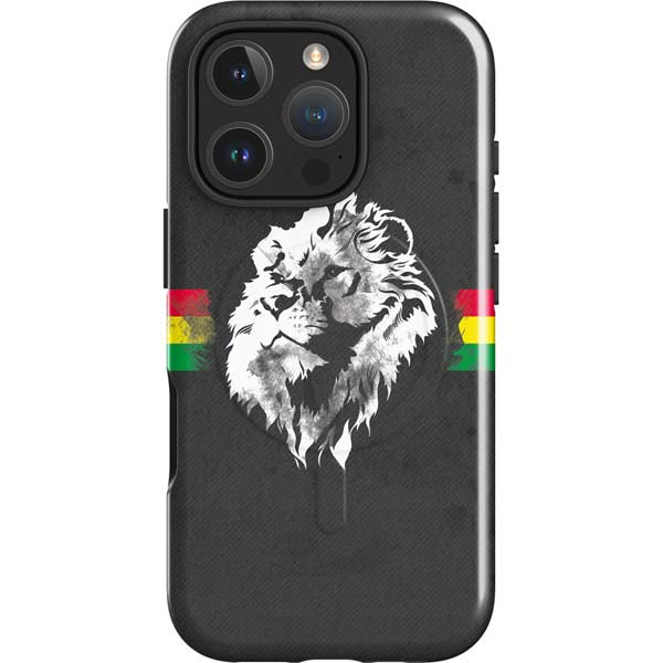 Horizontal Banner -  Lion of Judah iPhone 16 Pro Magsafe Impact Case