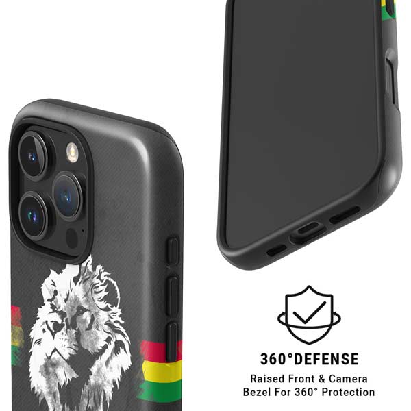 Horizontal Banner -  Lion of Judah iPhone 16 Pro Magsafe Impact Case