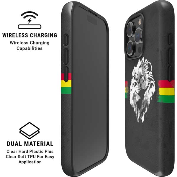 Horizontal Banner -  Lion of Judah iPhone 16 Pro Magsafe Impact Case
