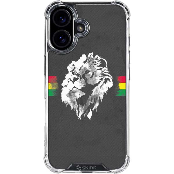 Horizontal Banner -  Lion of Judah iPhone 17 Clear Case