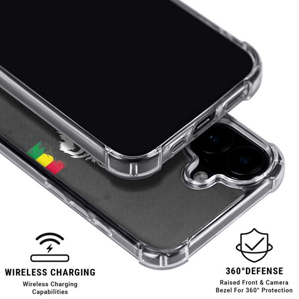 Horizontal Banner -  Lion of Judah iPhone 17 Clear Case