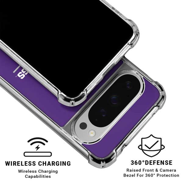 Texas Christian University Horned Frogs Fort Worth Google Pixel 10 Pro XL Clear Case