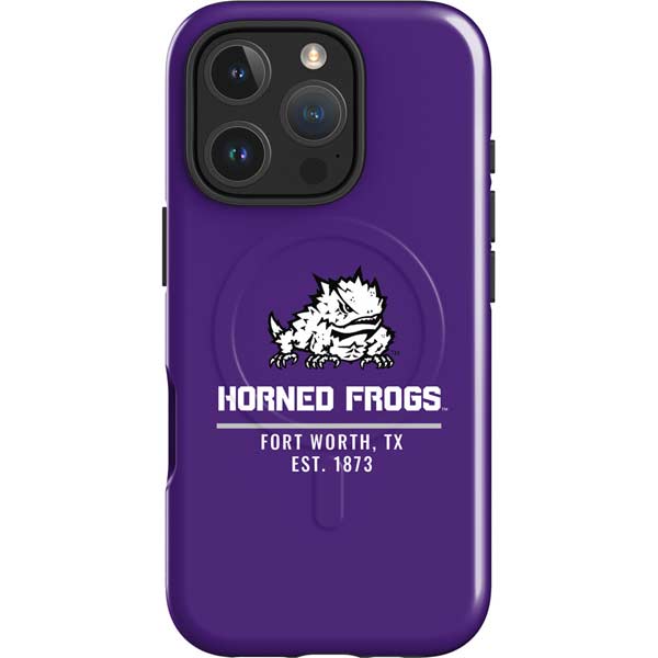Texas Christian University Horned Frogs Fort Worth iPhone 16 Pro Magsafe Impact Case