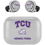 Texas Christian University Horned Frogs Logo Print Amazon Echo Buds Skin