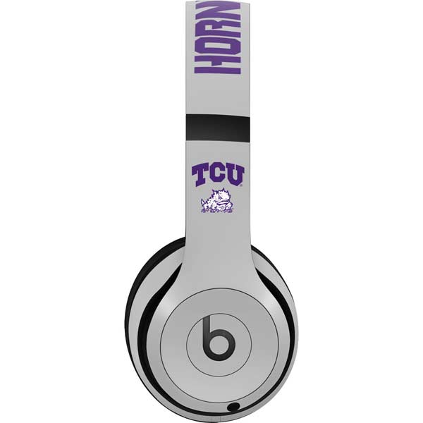 Texas Christian University Horned Frogs Logo Print Beats Studio Pro Wireless Headphones Skin