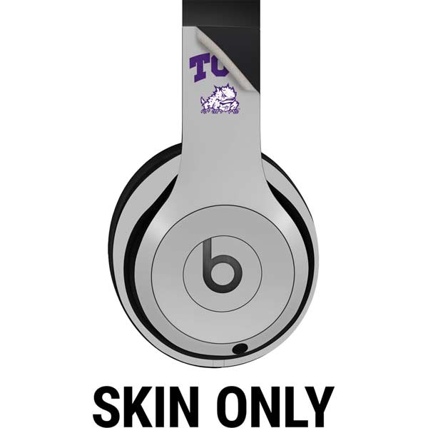 Texas Christian University Horned Frogs Logo Print Beats Studio Pro Wireless Headphones Skin