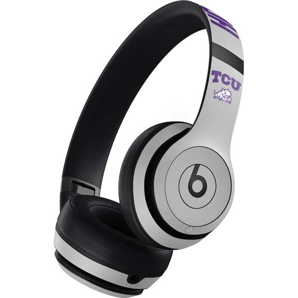Texas Christian University Horned Frogs Logo Print Beats Studio Pro Wireless Headphones Skin