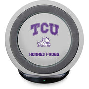 Texas Christian University Horned Frogs Logo Print Fast Charge Wireless Charging Stand Skin