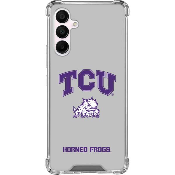 Texas Christian University Horned Frogs Logo Print Galaxy A16 5G Clear Case