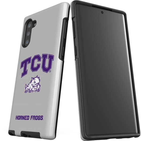 Texas Christian University Horned Frogs Logo Print Galaxy Note 10 Pro Case