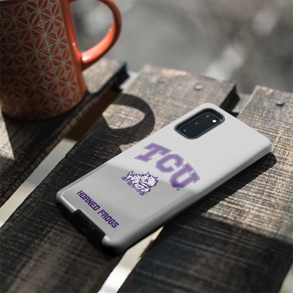 Texas Christian University Horned Frogs Logo Print Galaxy S20 Pro Case