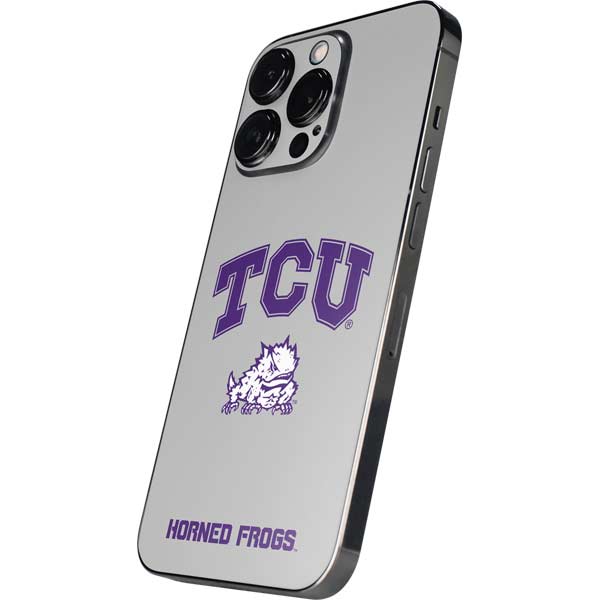 Texas Christian University Horned Frogs Logo Print iPhone 15 Pro Skin