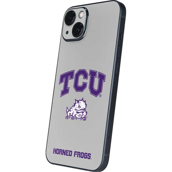 Texas Christian University Horned Frogs Logo Print iPhone 15 Skin