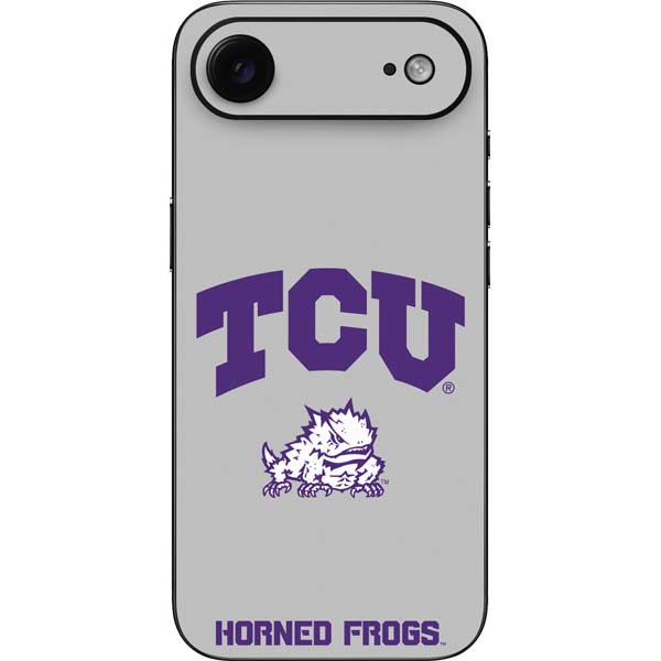 Texas Christian University Horned Frogs Logo Print iPhone 17 Air Skin