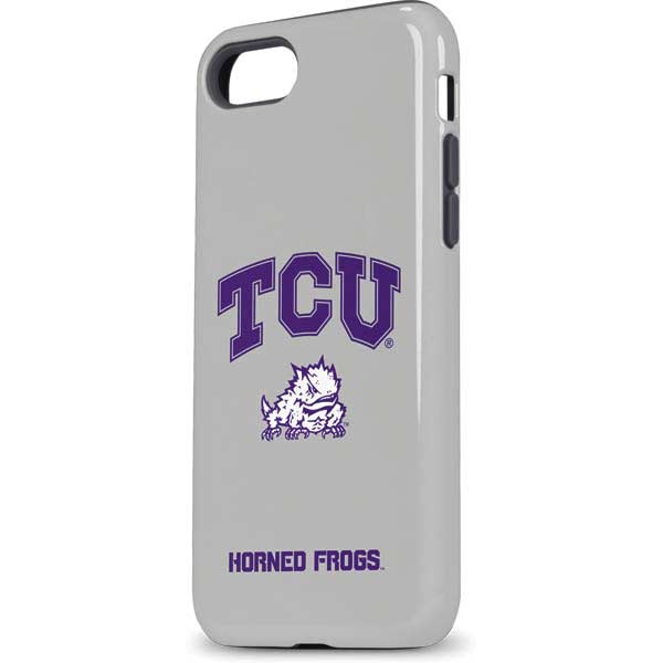 Texas Christian University Horned Frogs Logo Print iPhone 8 Pro Case