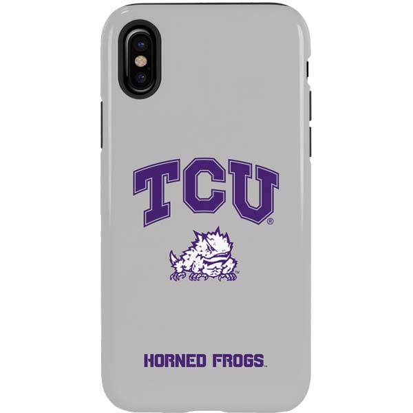 Texas Christian University Horned Frogs Logo Print iPhone XS Pro Case