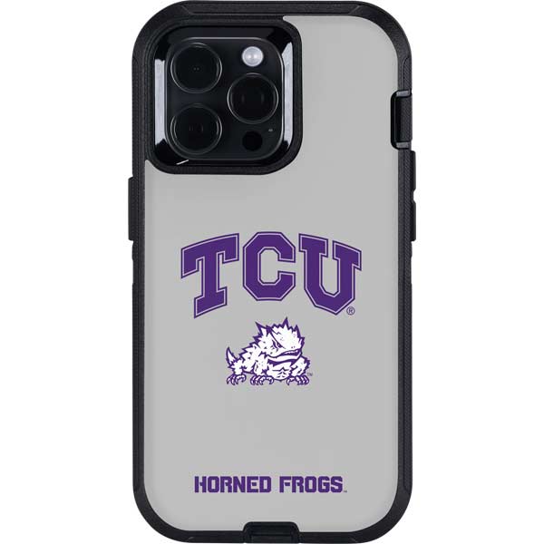 Texas Christian University Horned Frogs Logo Print Otterbox Defender iPhone Skin