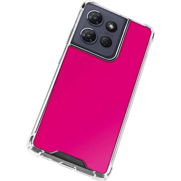 HOT Pink Moto G Power 5G (2025) Clear Case