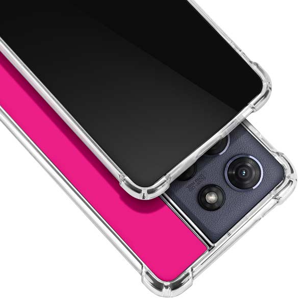 HOT Pink Moto G Power 5G (2025) Clear Case