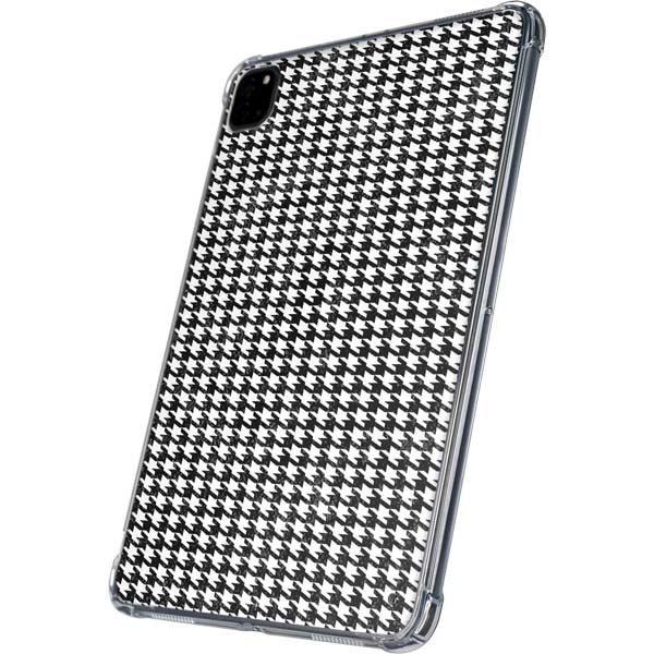 Houndstooth Black/White iPad Pro 11in (2024) Clear Case