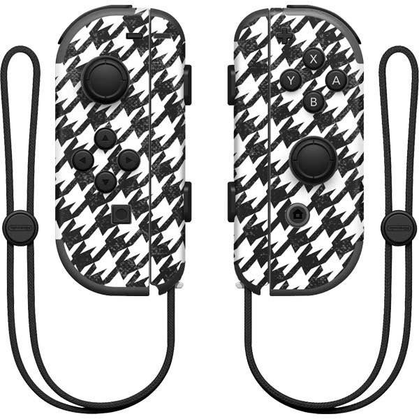 Houndstooth Black/White Nintendo Skins