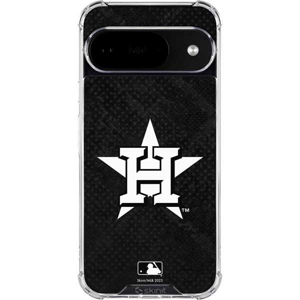 MLB Houston Astros Dark Wash Google Pixel 10 Clear Case