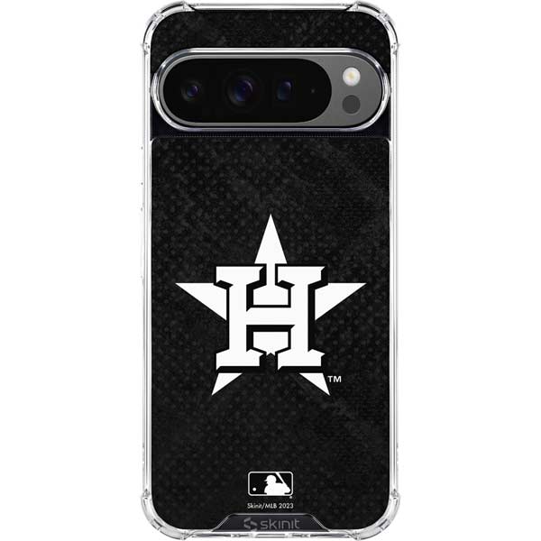 MLB Houston Astros Dark Wash Google Pixel 10 Pro Clear Case