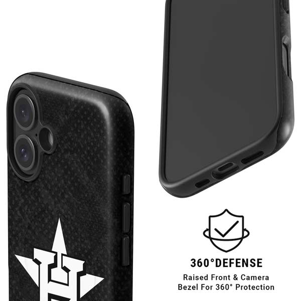 MLB Houston Astros Dark Wash iPhone 16 Plus Magsafe Impact Case