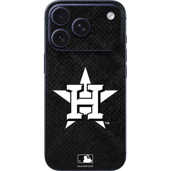 MLB Houston Astros Dark Wash iPhone 17 Pro Skin