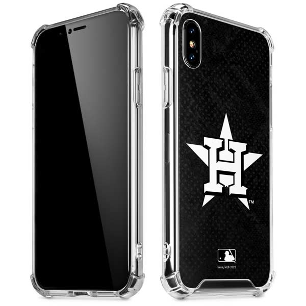 MLB Houston Astros Dark Wash iPhone X/XS Clear Case