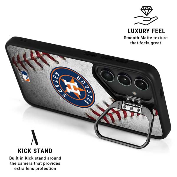 MLB Houston Astros Game Ball Galaxy S26 Plus Kickstand Case