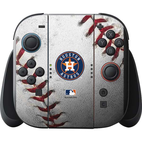 MLB Houston Astros Game Ball Nintendo Switch 2 (2025) with Joy-Con Skin