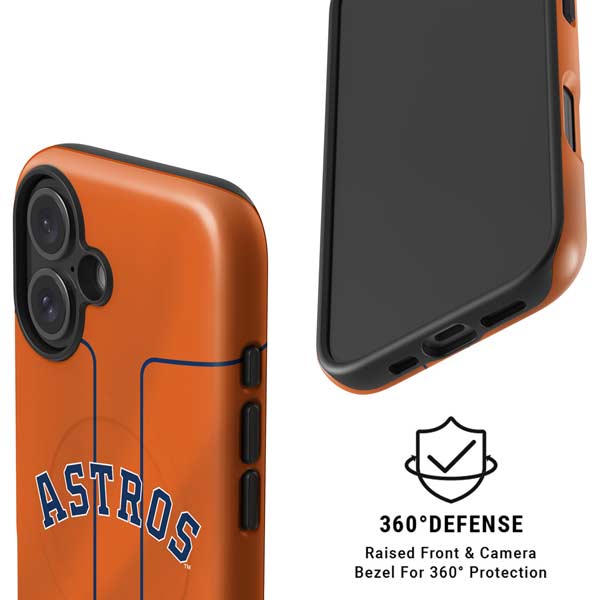 MLB Houston Astros Jersey Alternate iPhone 16 Plus Magsafe Impact Case