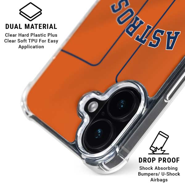 MLB Houston Astros Jersey Alternate iPhone 17 MagSafe Case