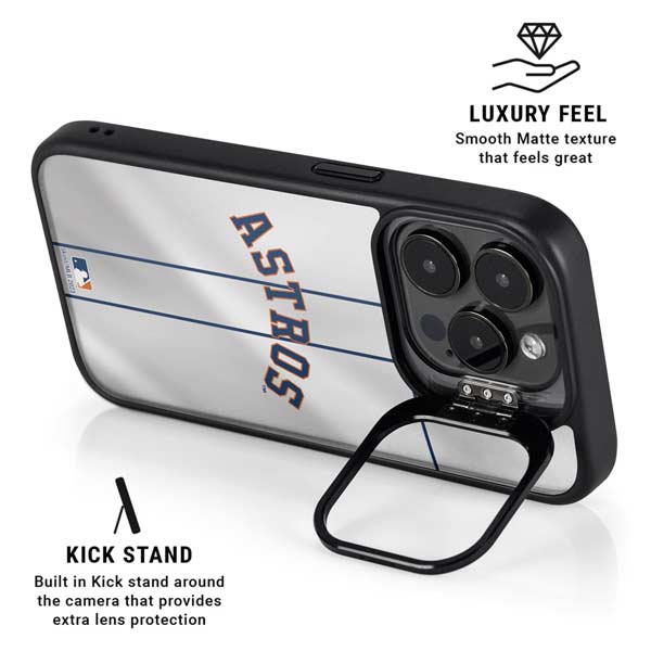 MLB Houston Astros Jersey iPhone 14 Pro Kickstand Case