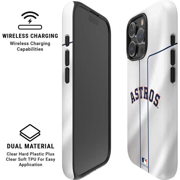 MLB Houston Astros Jersey iPhone 16 Pro Magsafe Impact Case