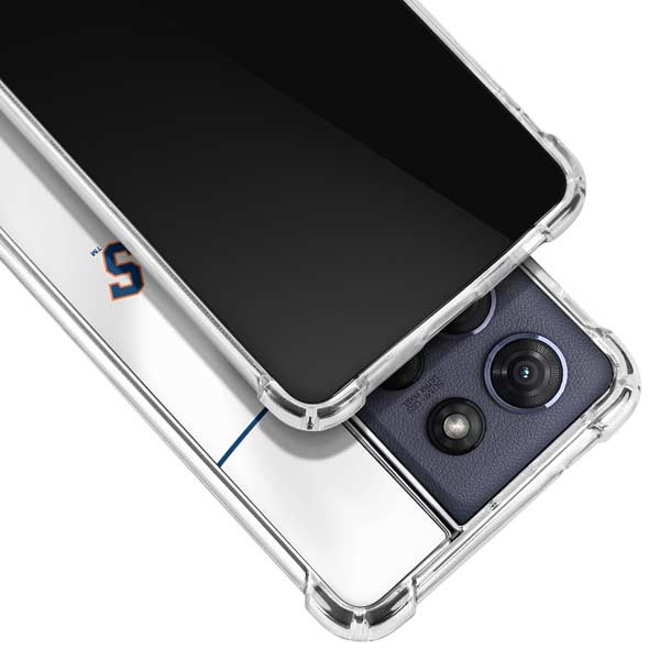 MLB Houston Astros Jersey Moto G 5G (2025) Clear Case