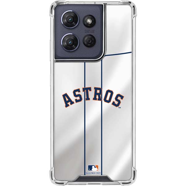 MLB Houston Astros Jersey Moto G Power 5G (2025) Clear Case