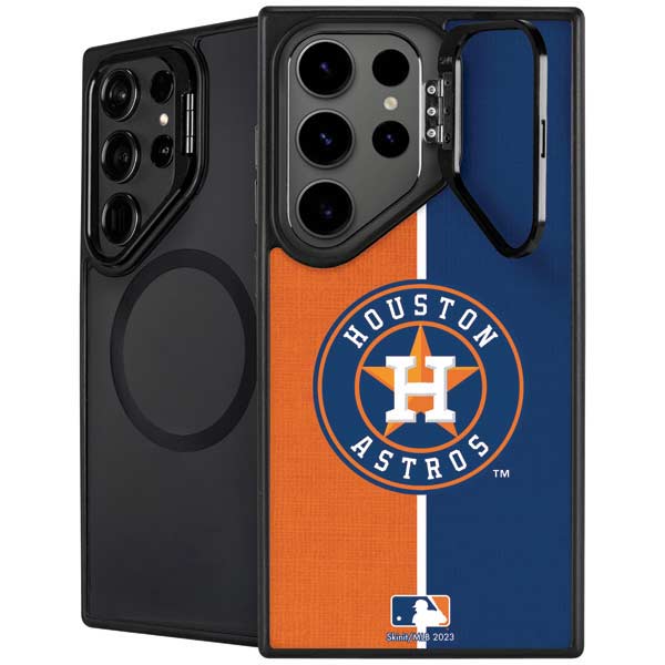 MLB Houston Astros Split Galaxy S26 Ultra Kickstand Case