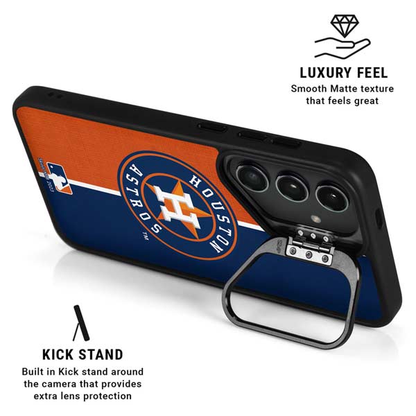 MLB Houston Astros Split Galaxy S26 Ultra Kickstand Case