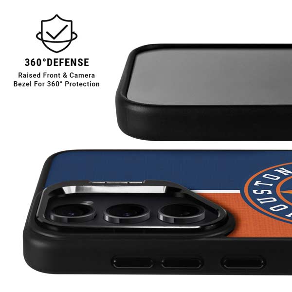 MLB Houston Astros Split Galaxy S26 Ultra Kickstand Case