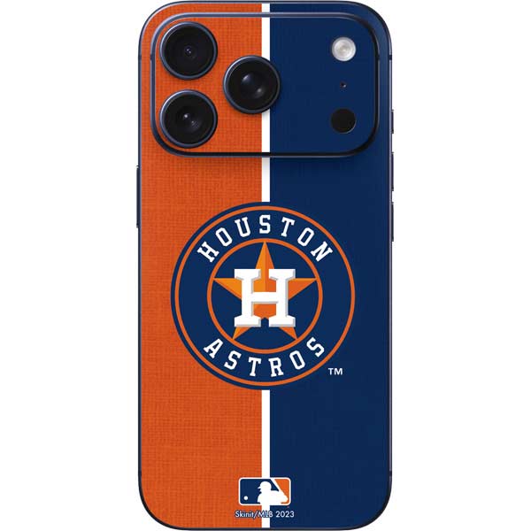 MLB Houston Astros Split iPhone 17 Pro Skin