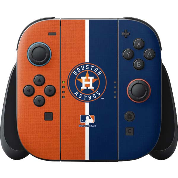 MLB Houston Astros Split Nintendo Skins
