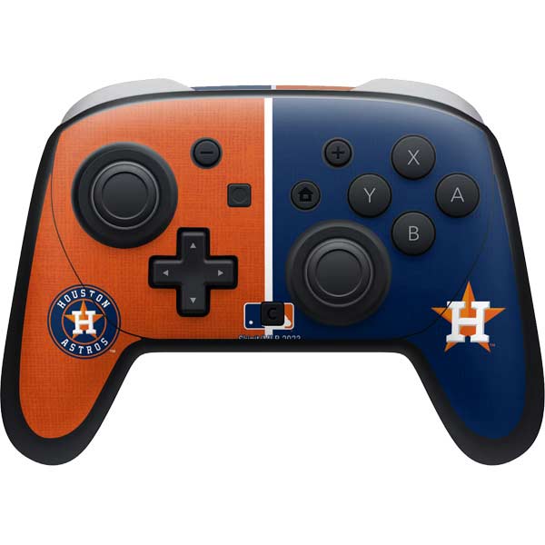 MLB Houston Astros Split Nintendo Skins