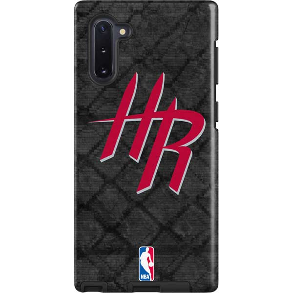 NBA Houston Rockets Dark Rust Galaxy Cases